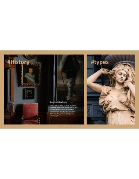 Museum PowerPoint Backgrounds