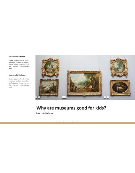 Museum PowerPoint Backgrounds