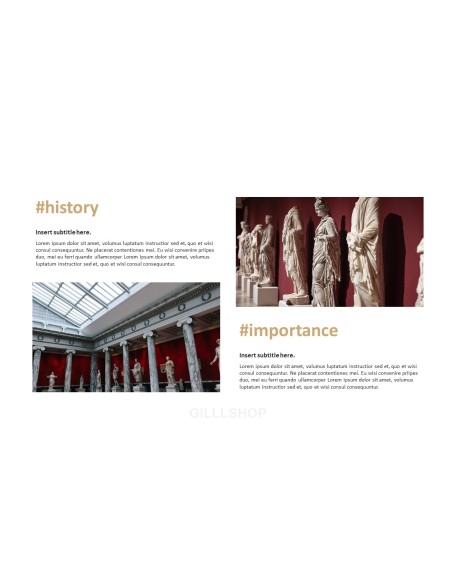 Museum PowerPoint Backgrounds