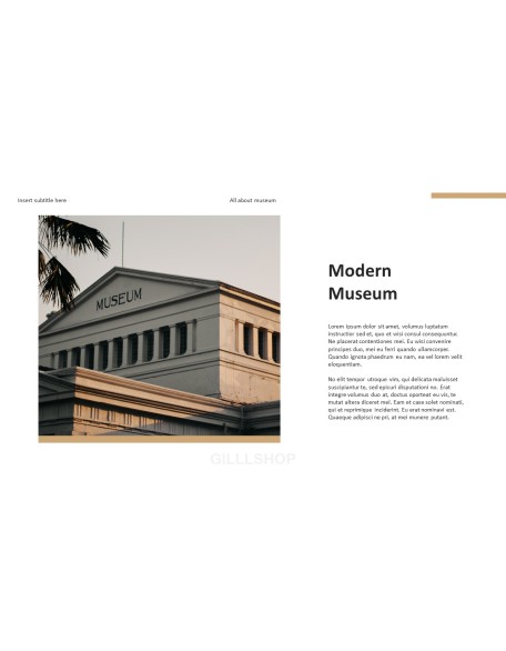 Museum PowerPoint Backgrounds