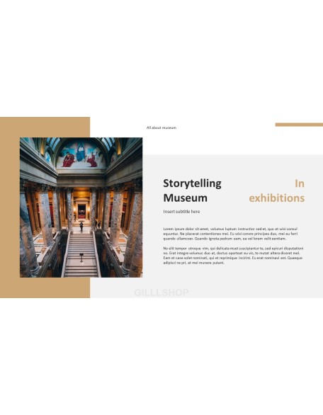 Museum PowerPoint Backgrounds