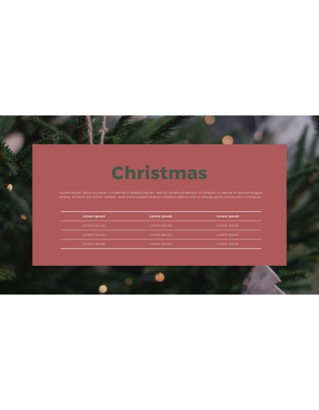 A Very Merry Christmas Presentation Format