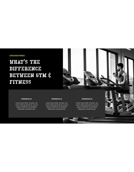 Gym and Fitness Product Deck