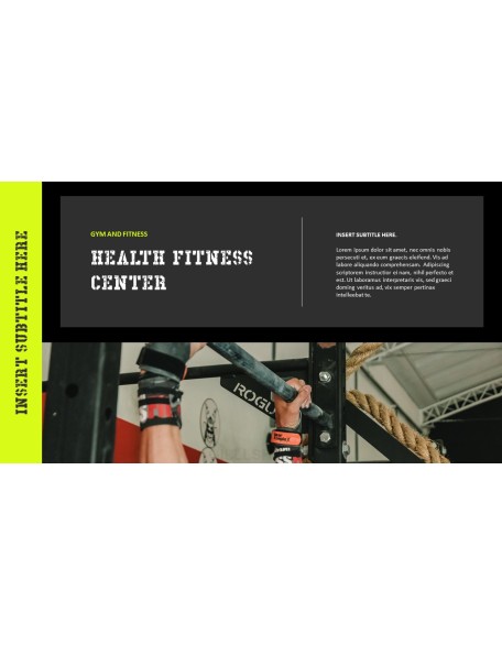 Gym and Fitness Product Deck