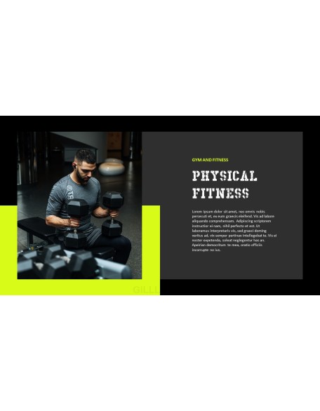 Gym and Fitness Product Deck