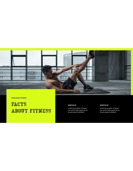 Gym and Fitness Product Deck