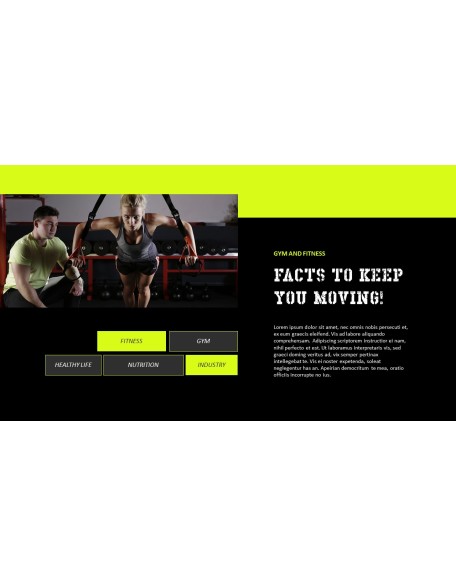 Gym and Fitness Product Deck