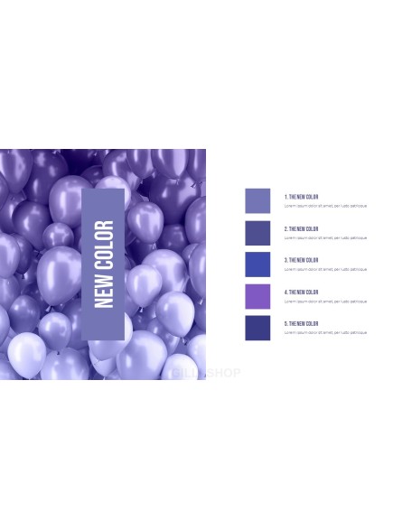 Color of the Year 2022 PowerPoint Templates for Presentation