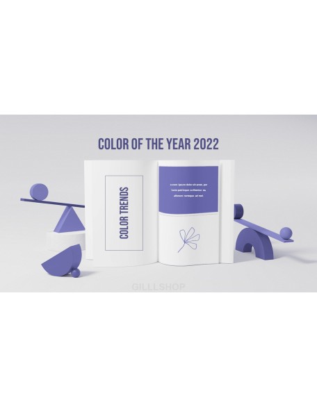 Color of the Year 2022 PowerPoint Templates for Presentation