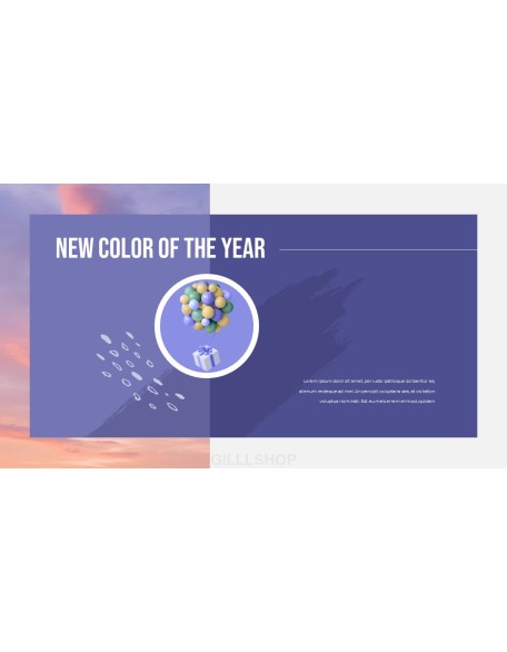 Color of the Year 2022 PowerPoint Templates for Presentation