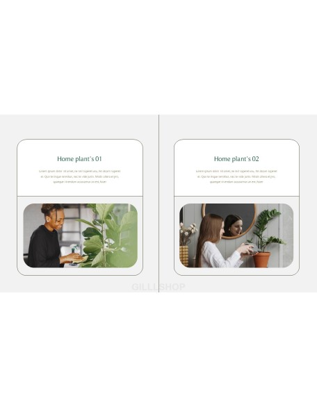 Home Plant’s Presentation Templates Design