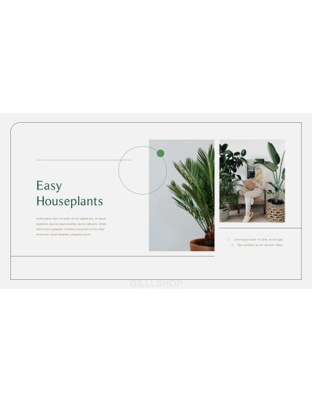 Home Plant’s Presentation Templates Design