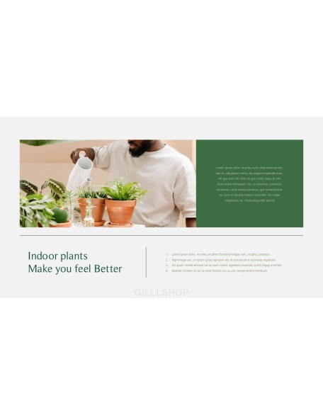 Home Plant’s Presentation Templates Design