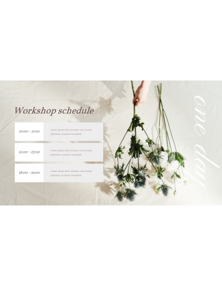 Florist Shop Theme PPT Templates