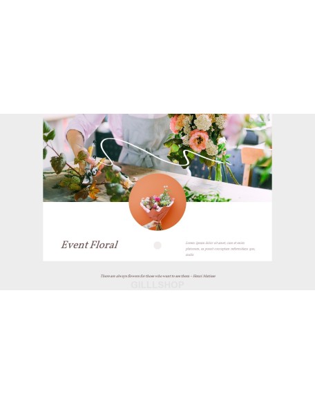 Florist Shop Theme PPT Templates