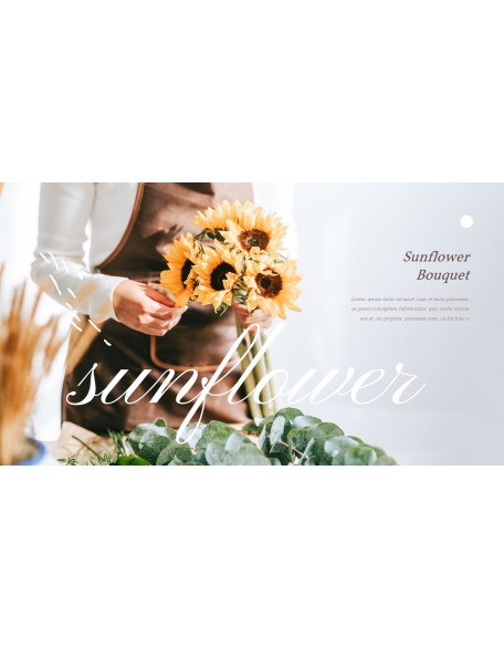 Florist Shop Theme PPT Templates