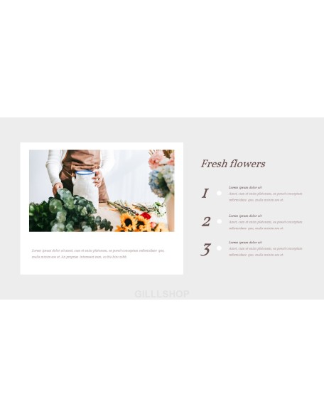 Florist Shop Theme PPT Templates