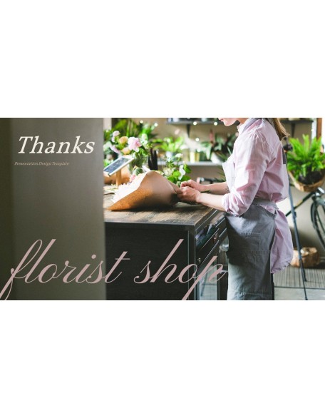 Florist Shop Theme PPT Templates