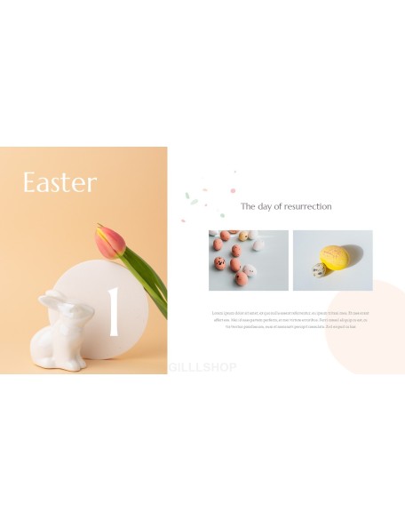 Easter Celebration PowerPoint Templates for Presentation