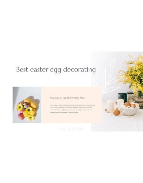 Easter Celebration PowerPoint Templates for Presentation