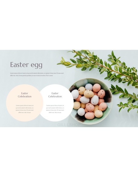 Easter Celebration PowerPoint Templates for Presentation