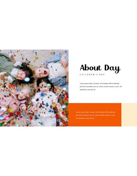 Happy Children's Day Marketing Presentation PPT