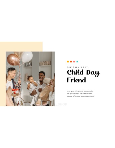 Happy Children's Day Marketing Presentation PPT