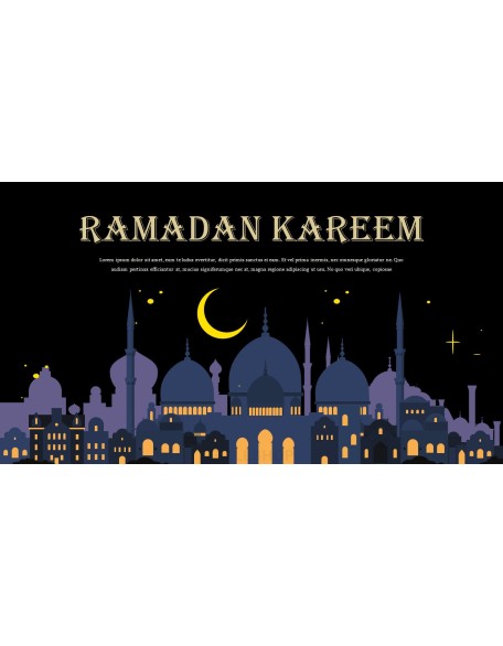 Ramadan Kareem Modern PPT Templates