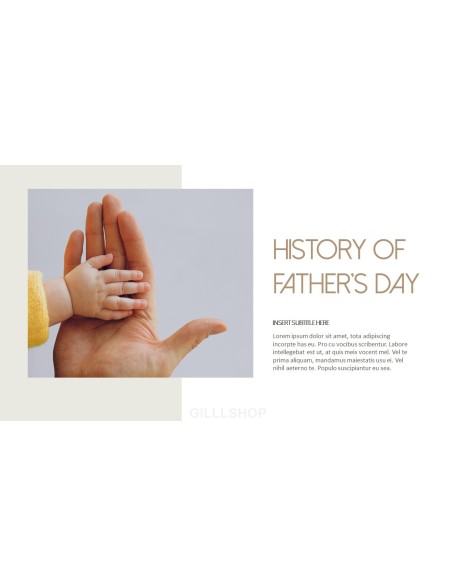 Happy Father’s Day Easy PowerPoint Design