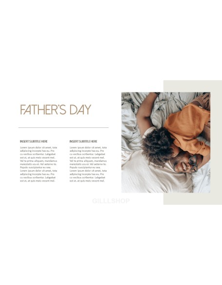 Happy Father’s Day Easy PowerPoint Design