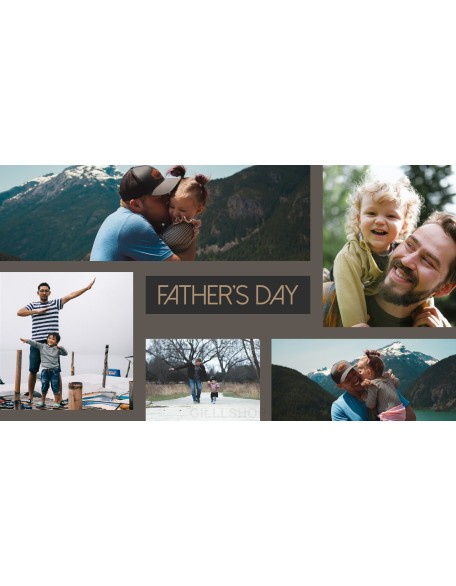 Happy Father’s Day Easy PowerPoint Design