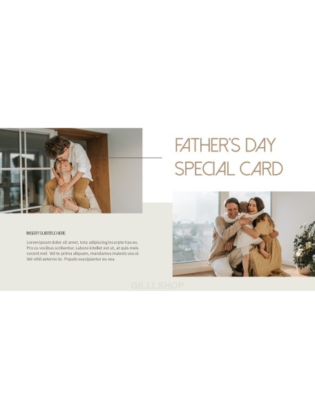 Happy Father’s Day Easy PowerPoint Design