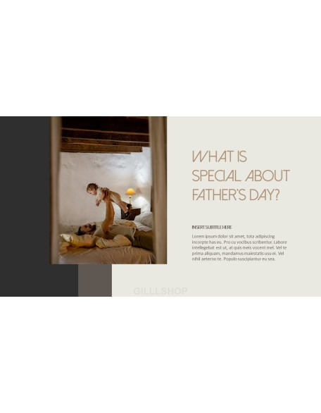 Happy Father’s Day Easy PowerPoint Design