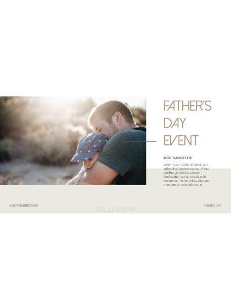 Happy Father’s Day Easy PowerPoint Design