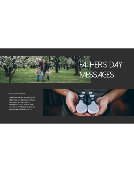 Happy Father’s Day Easy PowerPoint Design