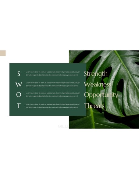 Green PPT Business