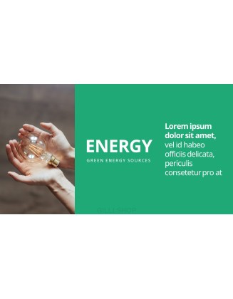 Green Energy Theme PT Templates