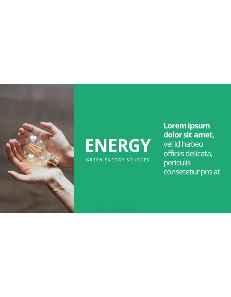 Green Energy Theme PT Templates