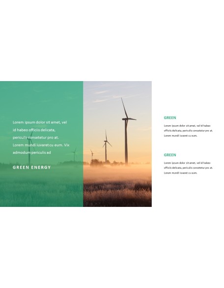 Green Energy Theme PT Templates