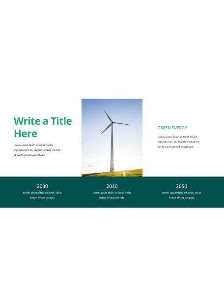 Green Energy Theme PT Templates