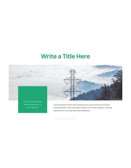 Green Energy Theme PT Templates