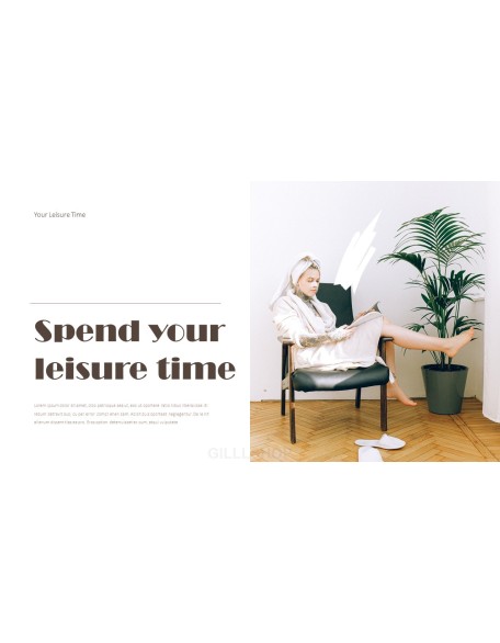 Your Leisure Time PPT Design Templates