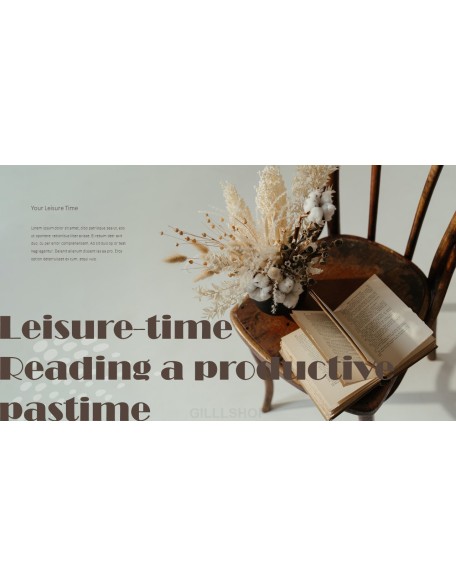 Your Leisure Time PPT Design Templates