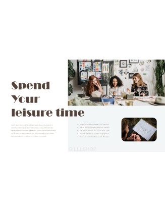 Your Leisure Time PPT Design Templates