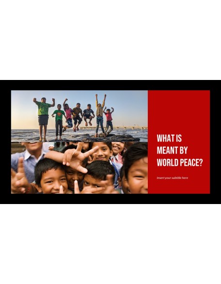 War and Peace PowerPoint Presentation PPT