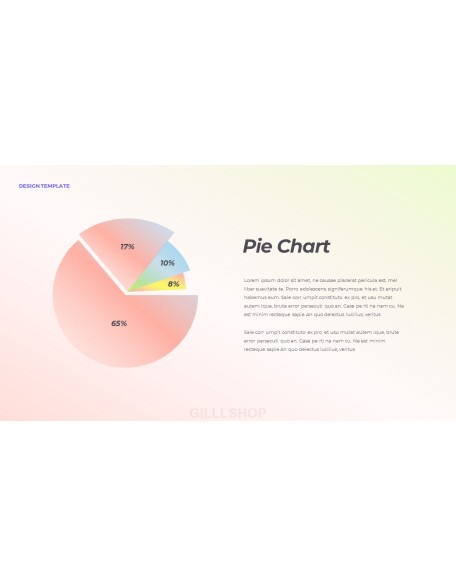 Glass Visual Design Slide PPT