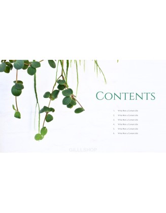 Nature Leaf Background PowerPoint