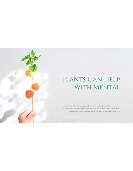 Nature Leaf Background PowerPoint