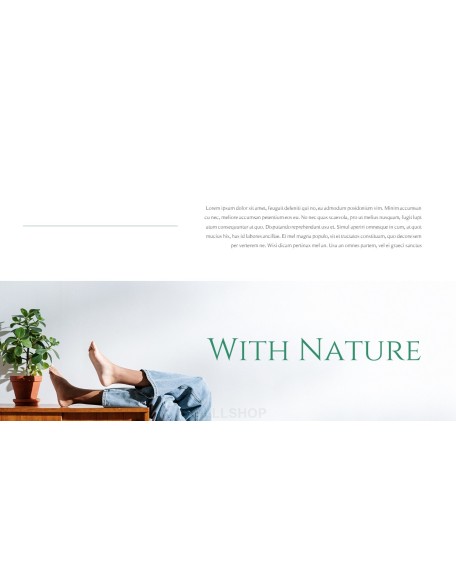 Nature Leaf Background PowerPoint