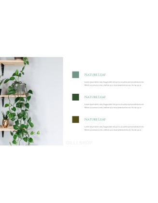 Nature Leaf Background PowerPoint